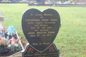 Egan Catherine Rena Dudley Heights, Glenamaddy and Glasgow